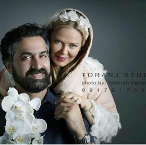 افشای عکس آتلیه ای بهاره رهنما و همسر جدیدش+ عکس