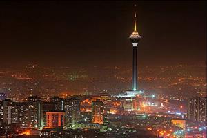 برج میلاد دیگر در تهران دیده نمی شود!+عکس