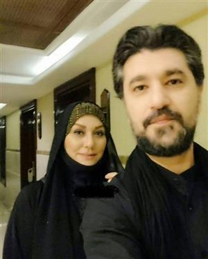مجری سرشناس تلویزیون و همسرش در نجف + عکس