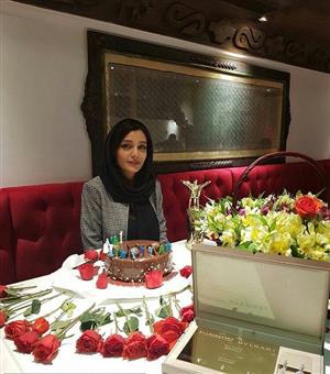 تیپ خانم بازیگر در جشن تولدش+عکس