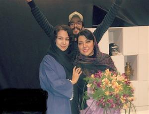 تیپ همسر شهاب حسینی در یک مراسم + عکس
