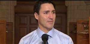 گریه های نخست وزیر کانادا زمان اعلام خبر مرگ دوستش/عکس