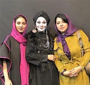 چهره وحشتناک خانم بازیگر در کنار همسر شهاب حسینی و خواهرش 