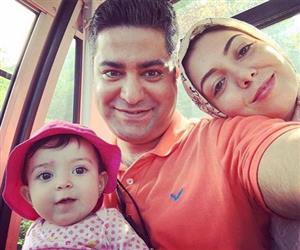خوشگذرانی آزاده نامداری به همراه همسر و دخترش! + عکس