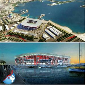 رونمایی از هفتمین استادیوم جام جهانی 2022 قطر/عکس
