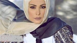 خواننده مشهور عربی با حجاب شد+عکس

