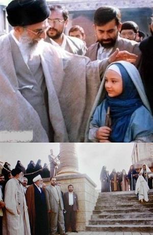 حضور رهبرانقلاب در پشت صحنه فیلم «مریم مقدس»/عکس
