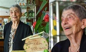 عکس/ راز طول عمر پیر زن 100 ساله
