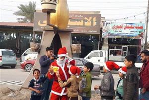 بابانوئل از استان الانبار عراق سر در آورد +تصاویر
