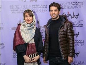 آقای بازیگر و همسر خارجی اش در جشنواره فیلم فجر+عکس