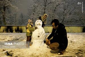 خوشگذرانی خانم های ایرانی پس از بارش برف! + عکس