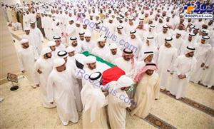 
رفتار عجیب رئیس امارات در مراسم خاکسپاری مادرش!
