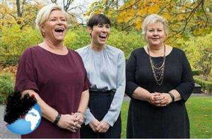 عکسی جالب از سه زن عالیرتبه سیاسی در نروژ