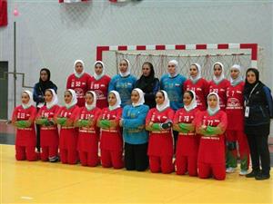 اولین مدال طلا بر گردن دختران هندبال ایران