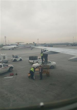 فرود اضطراری هواپیمای زاگرس در فرودگاه مهرآباد