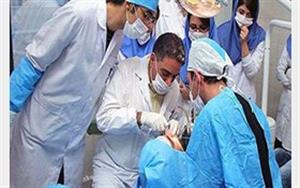 ترخیص قربانی اسید پاشی قزوین از بیمارستان