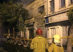 آتش‌سوزی بازار گلشهر کرج خسارت چندانی نداشت