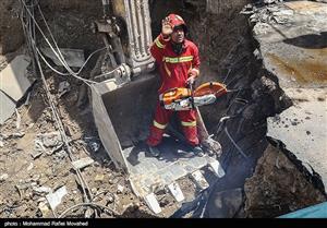 یک کشته و ۴ مجروح بر اثر انفجار مهیب در تهرانپارس