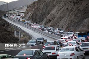 ترافیک سنگین در محور کرج – قزوین