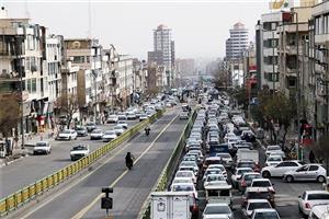 ترافیک سنگین در ورودی کلانشهرها