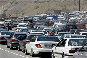 ترافیک در آزادراه کرج-قزوین
