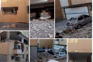 انفجار بر اثر نشت گاز در رباط کریم ؛ ۴ واحد مسکونی تخریب شد + عکس