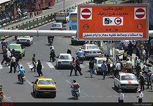 وضعیت ترافیک معابر تهران در اولین روز هفته