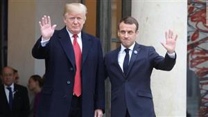 رؤسای جمهور فرانسه و آمریکا درباره ایران رایزنی کردند