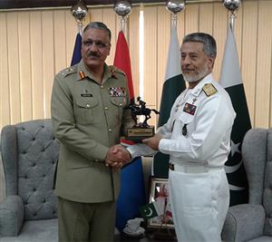 دیدار امیر دریادار سیاری با فرماندهان ارشد کشور پاکستان