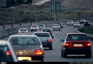 ترافیک در مسیرهای اطراف تهران