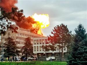انفجار مهیب گاز در دانشگاه لیونِ فرانسه