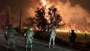 انفجار مرگبار خط لوله نفتی در مکزیک