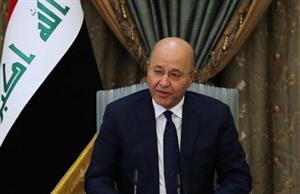 برهم صالح: اجازه نمی‌دهیم آمریکا از عراق برای حمله علیه ایران استفاده کند

