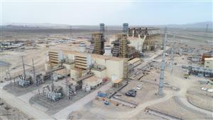 اتصال واحد سوم گازی نیروگاه گهران سیرجان به شبکه برق کشور
