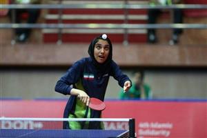 شکست دختر پینگ‌پنگ‌باز ایران در مسابقات قطر